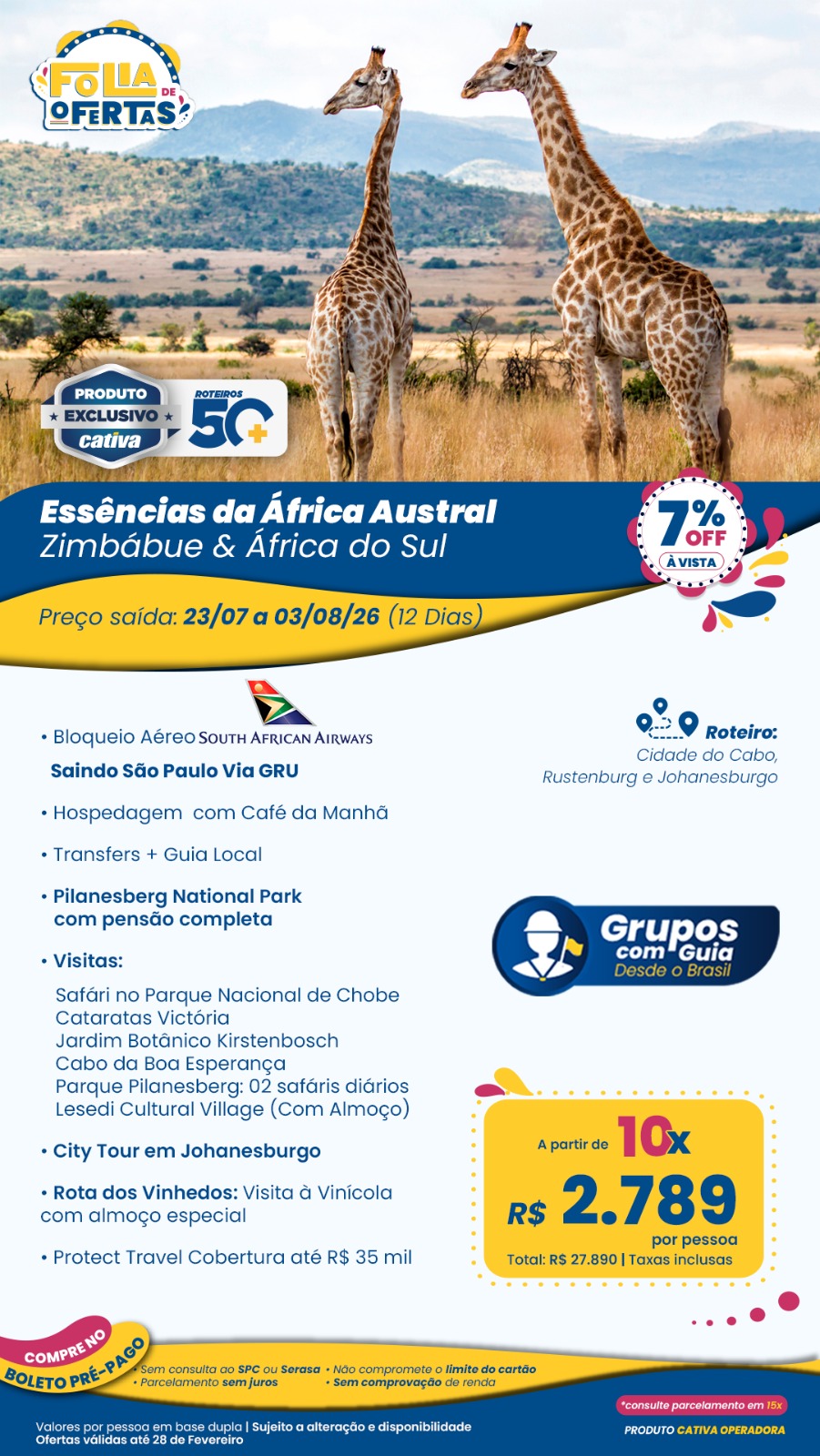 Africa Austral 12d grupo jul26